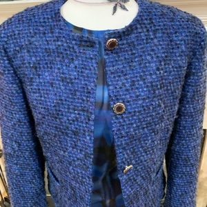 Pendleton 100% wool jacket, size S, blue